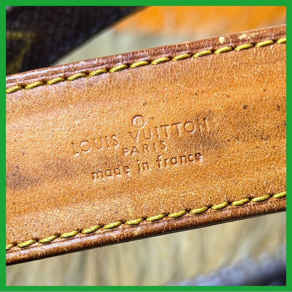 Louis Vuitton Brown Vintage Monogram strap - Picture 4 of 10